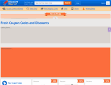 Tablet Screenshot of discountreactor.com